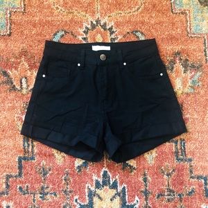 H&M Black Shorts